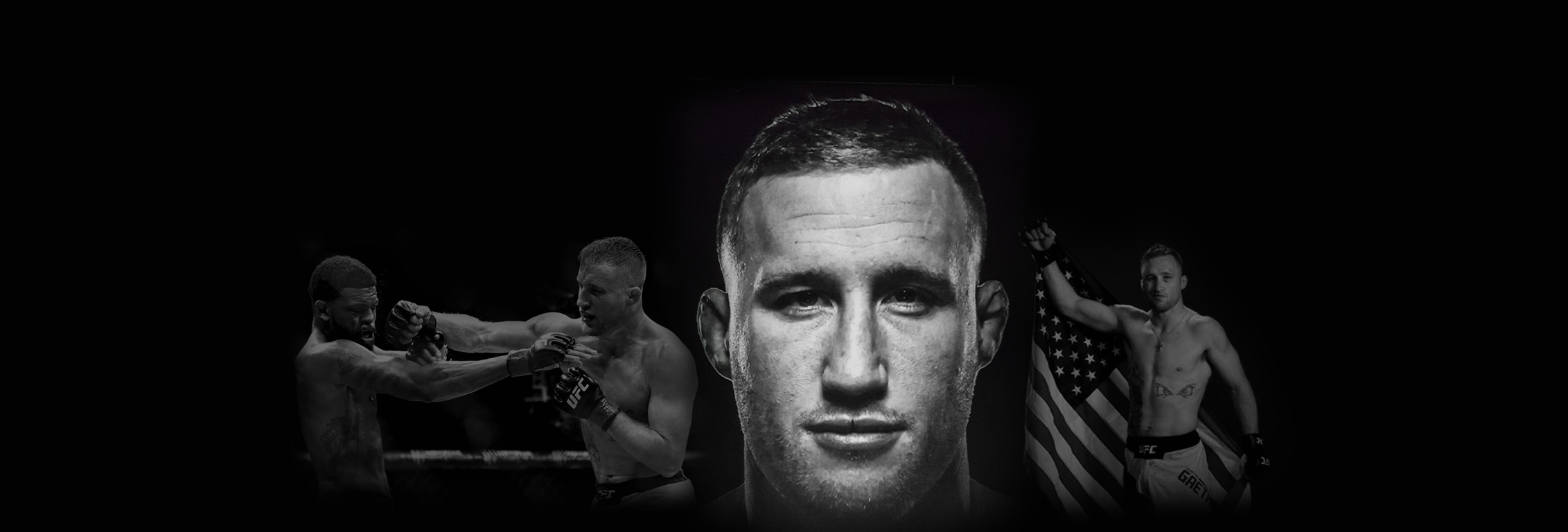 Justin Gaethje Black and White 4.png